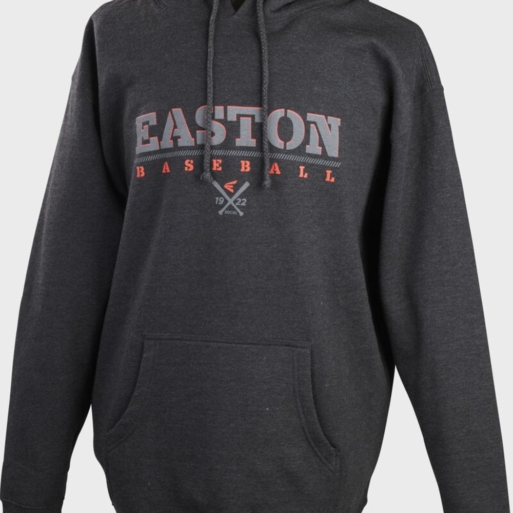 Easton Men's Charcoal Baseball Hoodie